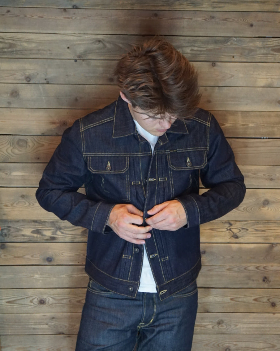 1958 Roamer Jacket 15oz indigo - Pike Brothers