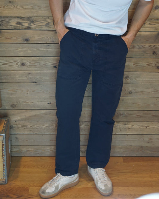 Fisherman’s Trousers  Blå - Armor Lux