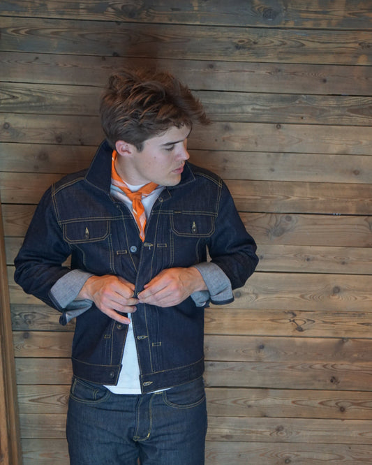 1958 Roamer Jacket 15oz indigo - Pike Brothers